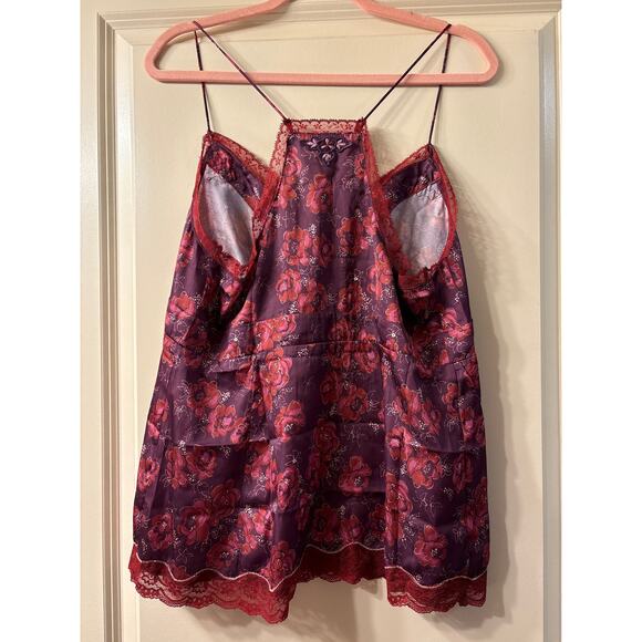 Free People Intimately NWT Silky Floral Tank - Picture 6 of 6